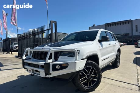 White 2021 Jeep Grand Cherokee Wagon Trailhawk (4X4)