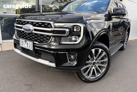 Black 2025 Ford Everest Wagon Platinum (4Wd)