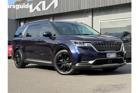 Blue 2022 Kia Carnival Wagon Platinum