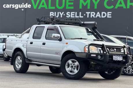 Silver 2012 Nissan Navara Dual Cab Pick-up St-R (4X4)