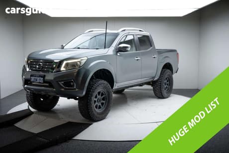 Grey 2015 Nissan Navara Dual Cab Utility St-X (4X4)