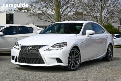 White 2014 Lexus IS250 Sedan F Sport