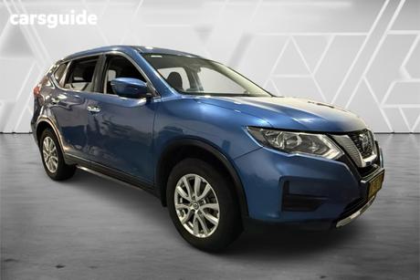 Blue 2022 Nissan X-Trail Wagon St 7 Seat (2Wd)