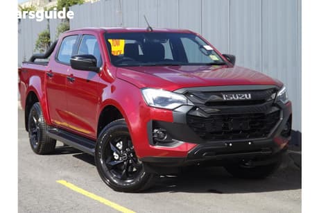 Red 2026 Isuzu D-MAX Crew Cab Utility X-Rider (4X4)