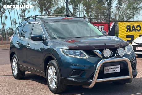 Blue 2014 Nissan X-Trail Wagon St (Fwd)