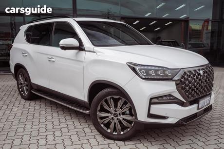 White 2025 KGM Ssangyong Rexton Wagon Ultimate Sport Pack (4Wd)