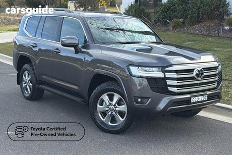 Grey 2024 Toyota Landcruiser Wagon Lc300 Vx (4X4)