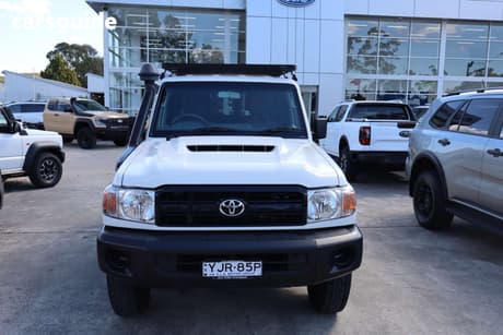 White 2021 Toyota Landcruiser Wagon Workmate