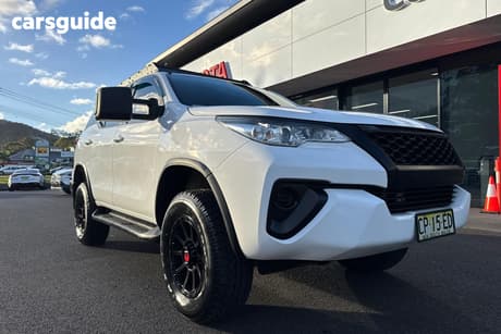 White 2018 Toyota Fortuner Wagon Gx