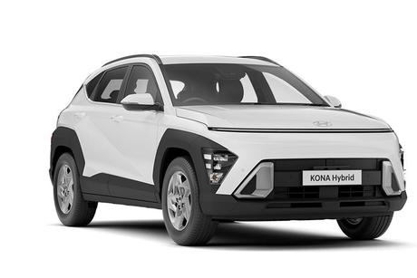 White 2026 Hyundai Kona Wagon Hybrid Premium