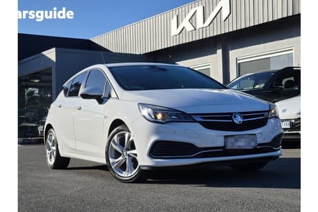White 2017 Holden Astra Hatchback Rs