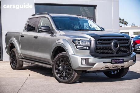 Grey 2026 GWM Cannon Alpha Dual Cab Utility Lux Phev (4X4)