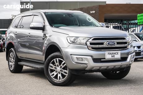 Silver 2017 Ford Everest Wagon Trend
