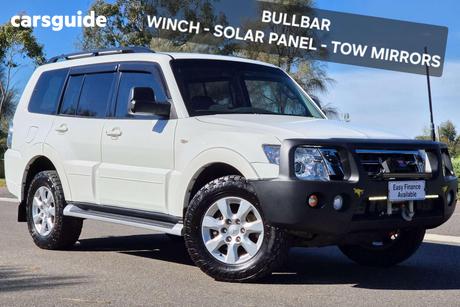 White 2018 Mitsubishi Pajero Wagon Glx Lwb (4X4)