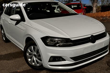White 2020 Volkswagen Polo Hatchback 70Tsi Trendline