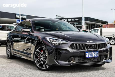 Grey 2022 Kia Stinger Sedan Gt (Black Leather)