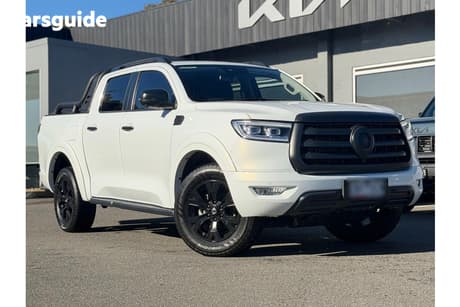 White 2024 GWM Cannon Dual Cab Utility Vanta (4X4)