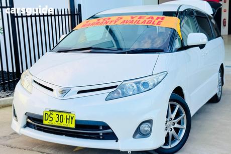 White 2010 Toyota Estima Wagon G