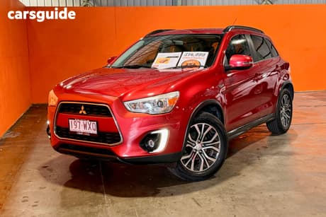 Red 2016 Mitsubishi ASX Wagon Ls (2Wd)