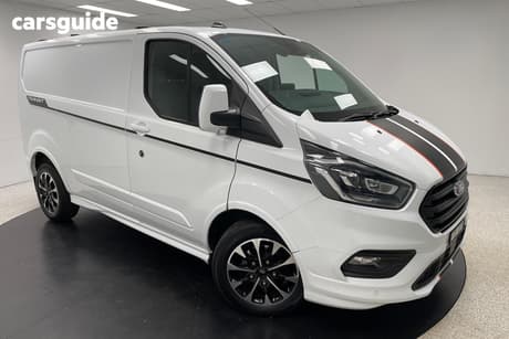 White 2022 Ford Transit Custom Van 320S Sport (Swb)