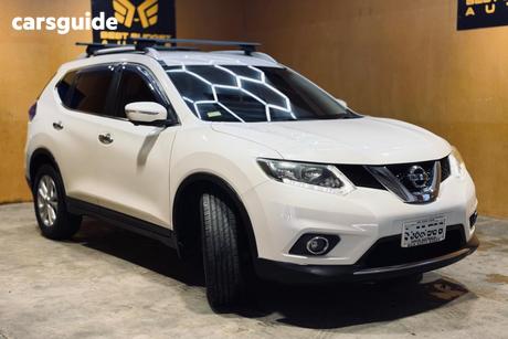 White 2014 Nissan X-Trail Wagon St-L (Fwd)