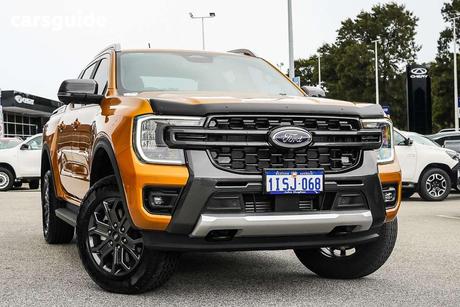 Yellow 2025 Ford Ranger Double Cab Pick Up Wildtrak 3.0 (4X4)