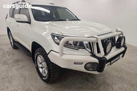 White 2020 Toyota Landcruiser Prado Wagon Gxl (4X4)