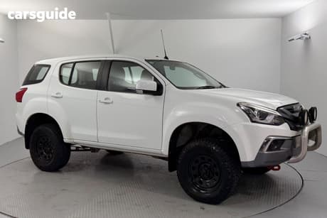 White 2019 Isuzu MU-X Wagon Ls-M (4X4)