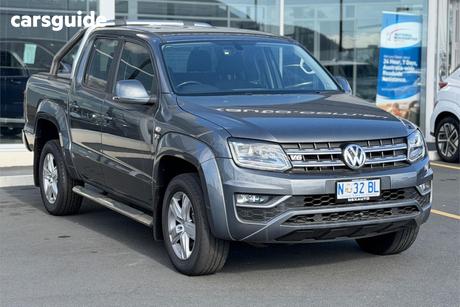 Grey 2019 Volkswagen Amarok Dual Cab Utility V6 Tdi 550 Highline