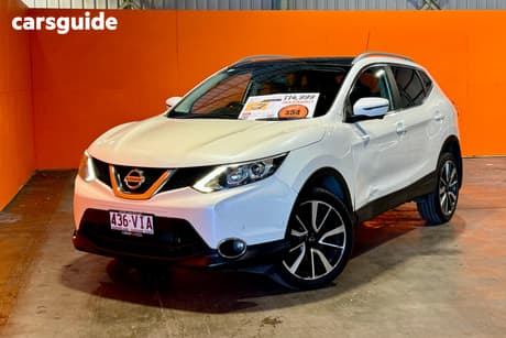 White 2014 Nissan Qashqai Wagon Ti (4X2)