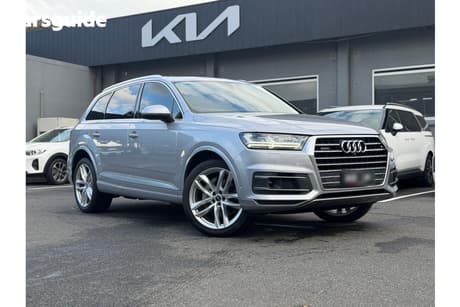 Silver 2018 Audi Q7 Wagon 45 Tdi Quattro