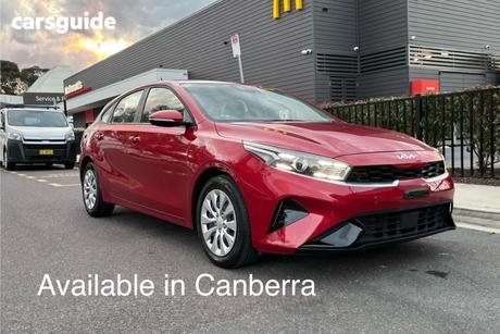 Red 2024 Kia Cerato Hatchback S