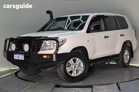 White 2012 Toyota Landcruiser Wagon Gx (4X4)