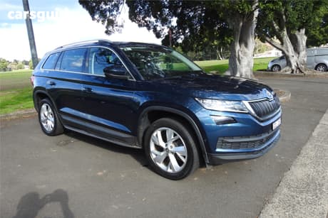 Blue 2019 Skoda Kodiaq Wagon 132 Tsi (4X4)