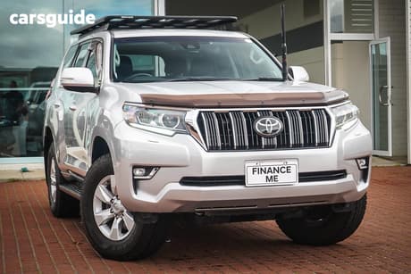 Silver 2020 Toyota Landcruiser Prado Wagon Gxl (4X4)