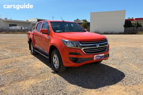 Orange 2019 Holden Colorado Cab Chassis Ls (4X2) (5Yr)