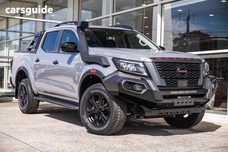 Grey 2021 Nissan Navara Dual Cab Pick-up Pro-4X (4X4)
