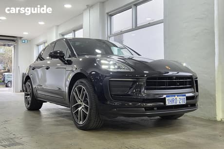 Black 2022 Porsche Macan Wagon