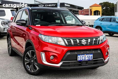Red 2022 Suzuki Vitara Wagon Turbo Allgrip