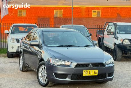 Grey 2011 Mitsubishi Lancer Sedan SX