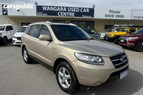 Beige 2009 Hyundai Santa FE Wagon Sx (4X4)