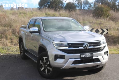 Silver 2024 Volkswagen Amarok Dual Cab Utility Style Tdi600 4Motion