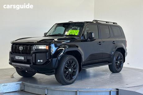 Black 2025 Toyota Landcruiser Prado Wagon Vx
