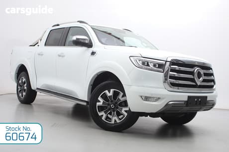 White 2022 GWM UTE Dual Cab Utility Cannon-L (4X4)