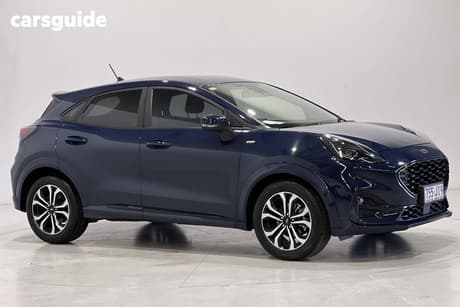 Blue 2022 Ford Puma Hatchback St-Line