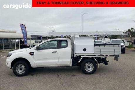 White 2021 Ford Ranger Super Cab Chassis Xl 2.2 Hi-Rider (4X2)
