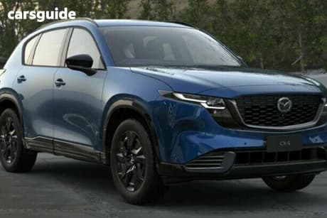 Blue 2026 Mazda CX-5 Wagon G25 Akera (Awd)