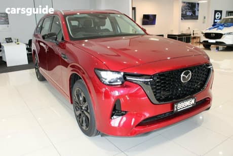 Red 2024 Mazda CX-80 Wagon D50E Gt