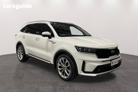 White 2020 Kia Sorento Wagon Gt-Line 7 Seat