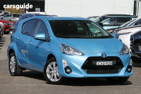 Blue 2015 Toyota Prius C Hatchback I-Tech Hybrid